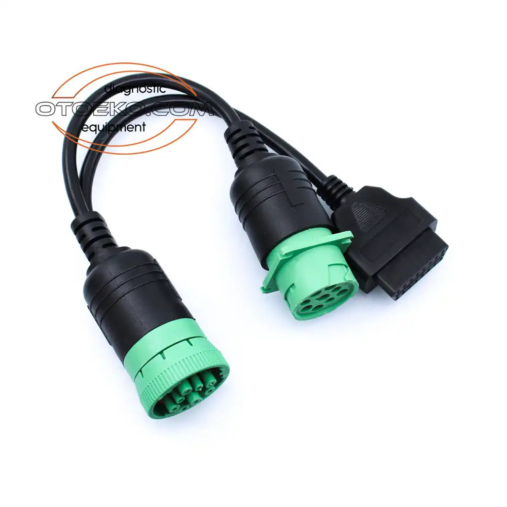 J1939 9 Pin Dişi/Erkek - OBD2 OBD2 Adapter Cable - 8